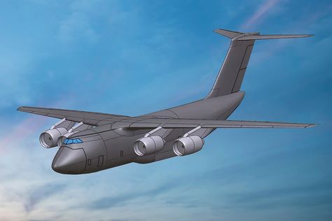 Russia Pursues Development Of New Military Transport Aircraft Amphibious Aircraft, Turbofan Engine, Airborne Forces, Russian Plane, Russian Air Force, Passenger Aircraft, New Aircraft, Gas Generator, Military Aviation