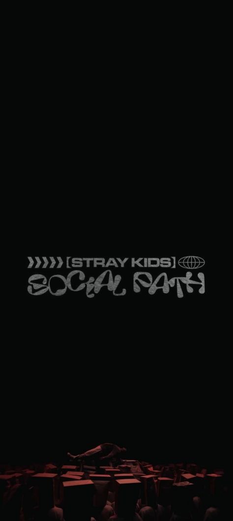 Skz Social Path, Social Path Skz Wallpaper, Path Logo, Skz Aesthetic, Stray Kids Wallpaper, Special Wallpaper, Skz Wallpaper, Kpop Iphone Wallpaper, Dark Phone Wallpapers