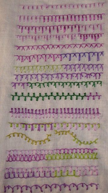 28.up&down b.holest-sampler1 | the details of the stitch sam… | Flickr Crewel Embroidery Tutorial, Crazy Quilt Stitches, Embroidery Sampler, Embroidery Stitches Tutorial, Sewing Stitches, 자수 디자인, Quilt Stitching, Crewel Embroidery, Hand Embroidery Stitches