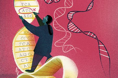 Dna Art, Dna Sequence, Startup Logo, Biology Art, Science Illustration, Gene Therapy, Creative Photoshop, Medical Design, Science News