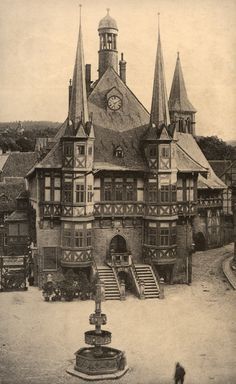 lubeck town hall | Germany, Lubeck. Town Hall, 1594. | Renaissance, Früh-Barock, Early ... Medieval Barracks, Medieval German Architecture, Medieval French Architecture, Medieval Castle Great Hall, Medieval Germany, Medieval Town Square, Pictures Of Germany, Fantasy Story Ideas, Fantasy Architecture