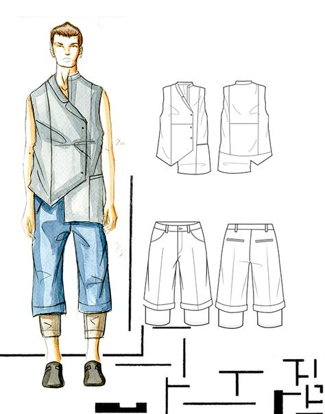 Menswear Tailored Capsule Collection on Behance Mens Clothing Design Sketches, Fashion Sketch Men, Menswear Sketch, Men Fashion Illustration, Mens Illustration, Sketch Men, Men's Fashion Illustration, Menswear Design, Fashion Sketches Men