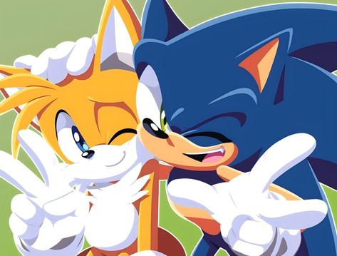 Sonic And Tails Fanart, Tails Fanart, Miles Tails Prower, Scenecore Art, Sonic And Tails, Shadow Sonic, Sonic Adventure 2, Sonic Funny, Sonic 3