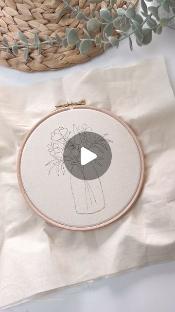 Sophie Timms•Modern Embroidery Artist on Instagram: "Here’s how to transfer patterns the simple way➡️

Whilst still using 2 layers of fabric!

Transferring patterns this way is soooo easy, and using only one layer of fabric makes seeing through the fabric a total breeeeze when it comes to tracing.

The downside? It makes it see through for all of those ghost threads at the back of the hoop when you’re stitching!

I get over that by adding in a second blank layer of fabric behind my traced layer. 

You can see from the end of this reel that the fabric is no longer see through, and stays nice and drum-tight in the hoop too!

Do you trace your patterns this way too? Let me know below!

And if you have any questions about this, be sure to pop them in the comments too!👇🏼

#handembroidery #emb Embroidery Hoop Tutorial, Pins And Needles, Modern Embroidery, Embroidery Tutorials, Get Over It, Simple Way, Hand Embroidery, Ghost, Stitching