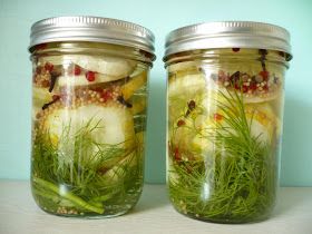 Lemon Cucumber Pickles, Garlic Dill Refrigerator Pickles, Food In A Jar, Cinnamon Pickles, Lemon Cucumbers, Cucumber Pickles, Pickle Vodka, Lemon Cucumber, Farm Fresh Recipes