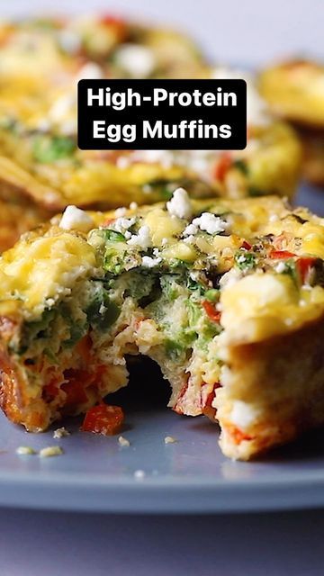 Erin Clarke | Well Plated on Instagram: "Viral recipe: High Protein Egg Muffins! Packed with veggies, lean protein, and freezer-friendly, they set your day up for success! Get the recipe by searching “egg muffins” at the link in my @wellplated bio or find it here: https://www.wellplated.com/healthy-breakfast-egg-muffins/ #wellplatedrecipes #eggmuffins #healthybreakfasts #healthybreakfastideas #whole30breakfast #highproteinbreakfast #eggseggseggs #eggs🍳 #healthybreakfastclub #makeahead #makeahe High Protein Egg Muffins, Protein Egg Muffins, Protein Egg, Veggie Bites, Well Plated, Protein Rich Breakfast, Healthy Egg Breakfast, Egg Bites Recipe, Whole 30 Breakfast