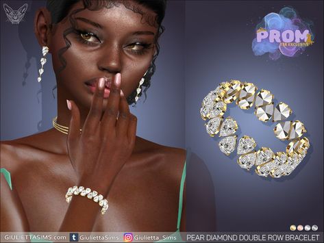 Cc Jewelry, Prom Bracelet, Sims 3 Mods, Sims 4 Tsr, Sims 4 Studio, Cc Furniture, Wedding Accesories, Sims 4 Cc Furniture, Sims 4 Mods Clothes