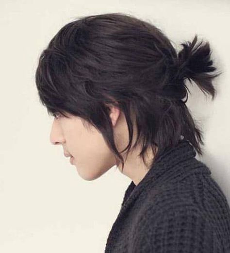 Ponytail Hairstyles For Men, Mens Ponytail Hairstyles, Tied Up Hairstyles, Man Ponytail, Long Ponytail Hairstyles, Easy Mens Hairstyles, Man Bun Hairstyles, Asian Men Hairstyle, Hacks Beauty