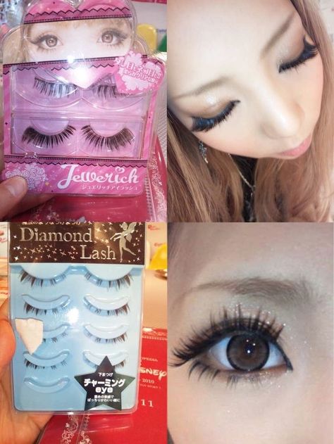 2000s Japanese Makeup, Gal Makeup, Gyaru Aesthetic, Gyaru Style, Y2k Makeup, Gyaru Makeup, Doll Eye Makeup, Kawaii Makeup, Makeup Lashes