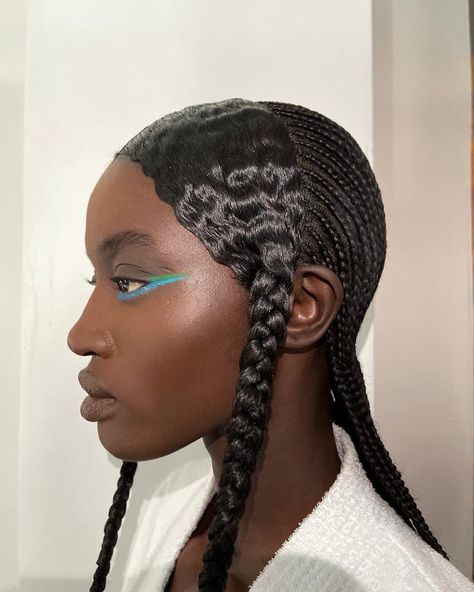 Unique Braid Styles, Black Natural Hair Care, New Year Hairstyle, Unique Braids, Gorgeous Braids, Runway Hair, Hair Photography, Fairy Hair, Editorial Hair