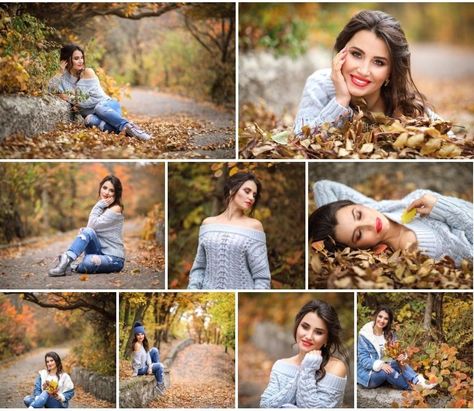 Unique Fall Photoshoot Ideas, Senior Fall Pictures, Autumn Photography Portrait, Fall Senior Portraits, Senior Photoshoot Poses, Senior Photography Poses, Senior Portrait Poses, Seance Photo, Senior Pictures Poses