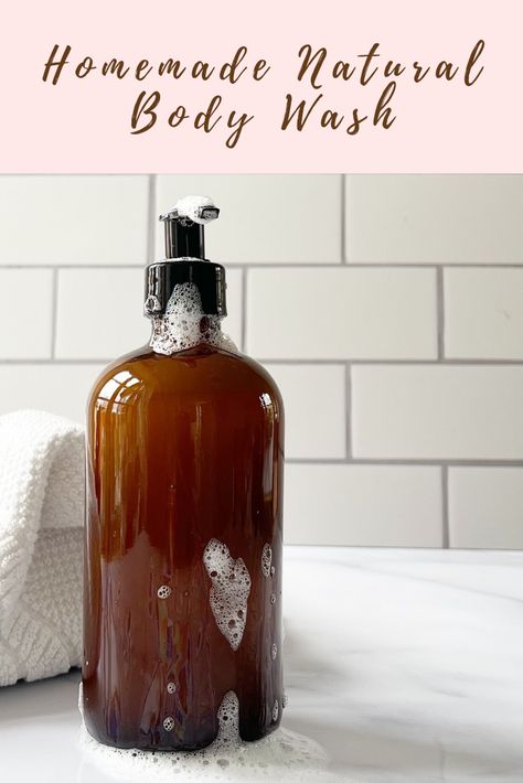 One of my favourite body wash recipes. Only 3 ingredients. Super moisturising, It is a little less spa-like in the shower, but that's fine with me because it's toxin-free Castille Soap Shampoo Recipe, Hand Wash Recipe, Castile Soap Body Wash Recipes Easy Diy, Diy Dr Bronners Body Wash, Homemade Organic Body Wash, Organic Body Wash Recipe, Dr Bronners Shampoo Diy, Dr Bronners Body Wash Diy Castile Soap, Castile Soap Body Wash Recipes