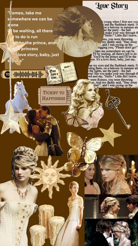 Taylor swift love story album ! #wallpaper #taylorswiftalbumlover #taylorswift #lovestorytaylorsversion Taylor Swift Wallpaper Love Story, Love Story Wallpaper Taylor Swift, Taylor Swift Fearless Symbols, Love Story Taylor Swift, Taylor Swift Love Story, Love Story Taylor, Album Wallpaper, Taylor Concert, Taylor Nation