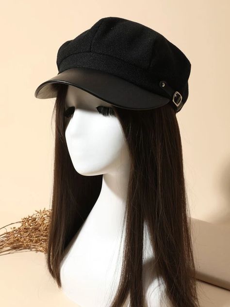 Barret Hat, Baker Boy Cap, Baker Boy Hat, Baker Boy, Winter Cap, Outfits With Hats, Cute Hats, Cool Hats, Black Hat