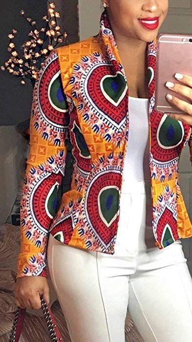 Ankara Jackets, Mode Prints, African Blouses, African Tops, African Print Tops, Short African Dresses, African Fashion Skirts, African Wear Dresses, Afrikaanse Mode