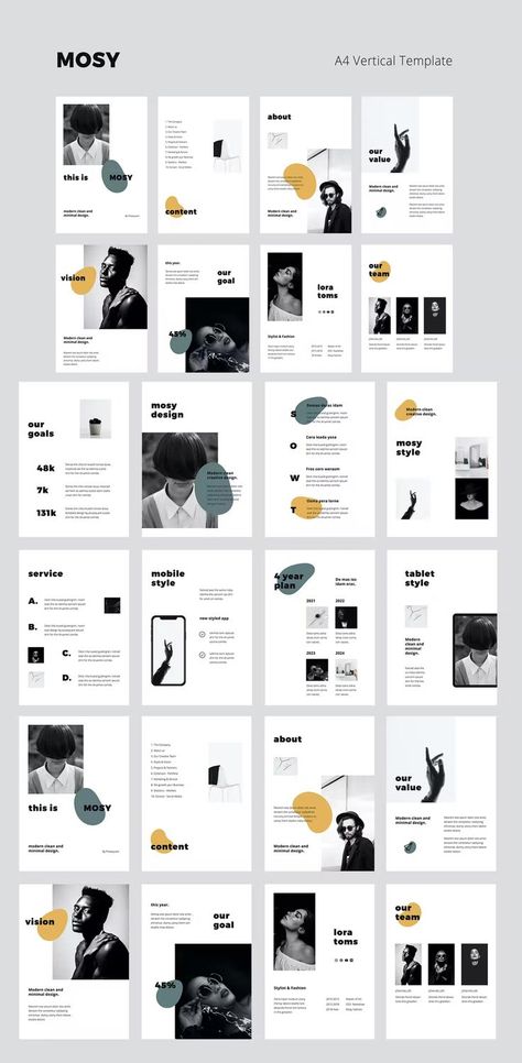 Vertical Magazine Layout, Vertical Powerpoint Template, A4 Presentation Design, Vertical Presentation Design, Catalog Layout, Press Kits, Catalogue Layout, Presentation Slides Design, Pdf Design