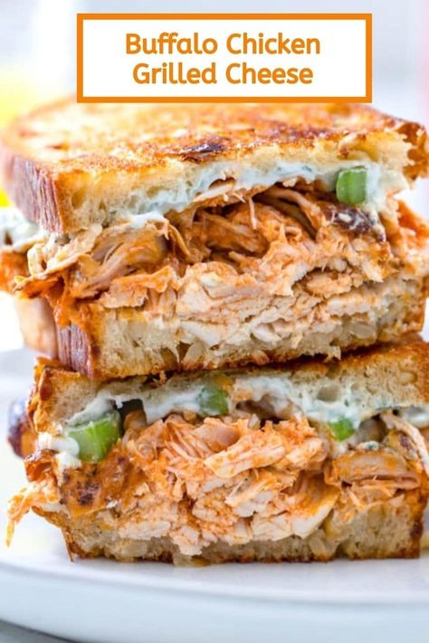 Buffalo Chicken Grilled Cheese Sandwich, High Protein Grilled Cheese, Grilled Buffalo Chicken Sandwich, Blue Cheese Spread, Buffalo Chicken Grilled, Chicken Grilled Cheese, Buffalo Chicken Grilled Cheese, 2024 Meals, Grilled Buffalo Chicken