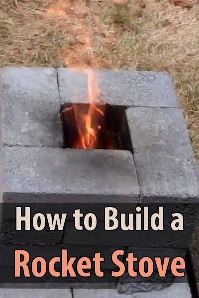 I found a great video on how to build a rocket stove using only 16 bricks. I had heard about this method but had never tried it. Attainable Sustainable, Survival Stove, Fire Piston, Build A Rocket, Diy Rocket Stove, Make A Fire, Diy Rocket, Survival Fire, Diy Survival