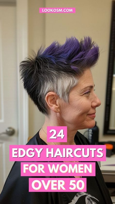 Alecia Moore Hairstyles, Forward Growing Hairstyles, Choppy Asymmetrical Bob Edgy Haircuts, Female Faux Hawk Pixie, Edgy Over 40 Hairstyles, Very Short Hair With Highlights, Short Hair Asymmetrical Pixie, Funky Hair Over 50, Mohawk Haircut Women