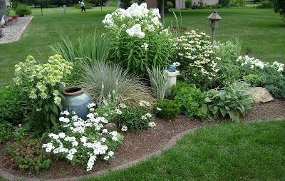 Tips to Building a Better Berm: Location, Location, Location, Space, Drainage, Form, Flora, Clean Fill Dirt and Grade, Grade, Grade Landscaping With Large Rocks Front Yard, Small Front Yard Landscaping, Landscaping Images, Landscaping With Large Rocks, Rock Garden Landscaping, Have Inspiration, The Secret Garden, Front Yard Garden, White Gardens