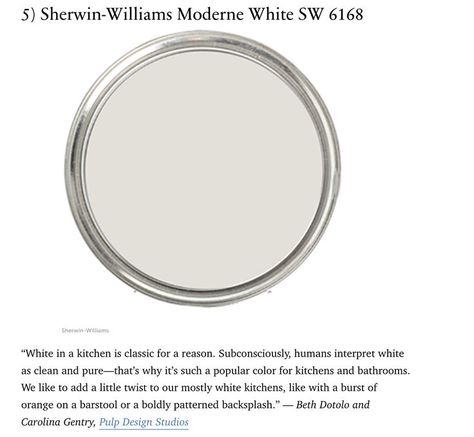 Sherwin Williams White, Popular Color, Kitchen Colors, Sherwin Williams, Paint Color, White Kitchen, Kitchens Bathrooms, Paint Colors, Bar Stools