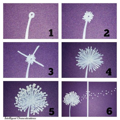 How To Make Blowing Dandelion Canvas Art | Intelligent Domestications Window Art Diy, Song Painting, Blowing Dandelion, Diy Canvas Art Easy, Dandelion Painting, Dandelion Art, Simple Canvas Paintings, Cute Canvas Paintings, Paint Night