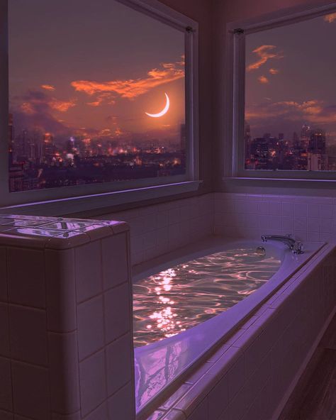 Bathtub Aesthetic, Grand Lodge, Aesthetic Rooms, Dream Apartment, Sky Aesthetic, Aesthetic Backgrounds, Corner Bathtub, Luxury House, Dream Room