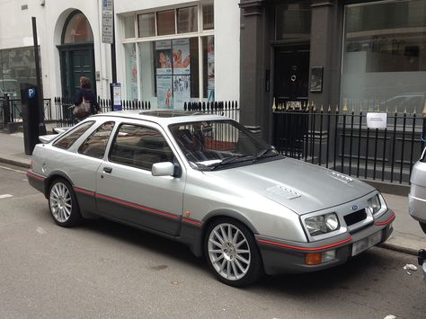 https://flic.kr/p/onNwuu | Ford Sierra XR4i | As seen in Fitzrovia July 2014. Peugeot 405, Ford Rs, Ford Sierra, Top Luxury Cars, Ford Capri, Hot Hatch, Ford Classic Cars, American Sports, S Car