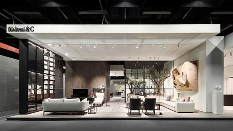 Furniture Exhibition, Vincent Van Duysen, Living Area Design, Showroom Display, Kitchen Showroom, Exhibition Booth Design, Showroom Design, Display Furniture, Exhibition Booth