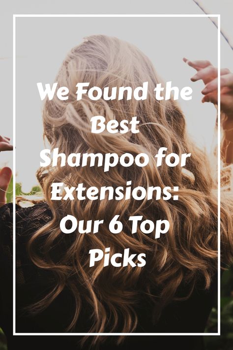 Using the wrong shampoo can damage your extensions. Hair Extension Shampoo And Conditioner, Best Products For Hair Extensions, Best Shampoo For Hair Extensions, Weft Hair Extensions Hairstyles, Shampoo Bowls Salon, Sew In Extensions, Hair Extension Care, Blonde Extensions, Brassy Blonde