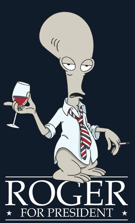 Roger Smith Wallpaper, American Dad Fanart, American Dad Wallpaper, Roger Smith American Dad, Roger American Dad, Good Morning Usa, Simpson Tv, Roger Smith, Griffin Family