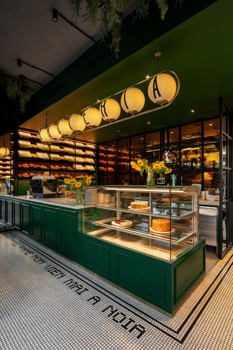 BROTERIA :: Behance Italian Restaurant Interior Design, Italian Restaurant Interior, Modern Bakery, Custom Awnings, Bakery Interior, Bakery Design Interior, Italian Bakery, Mid Century Architecture, Counter Design