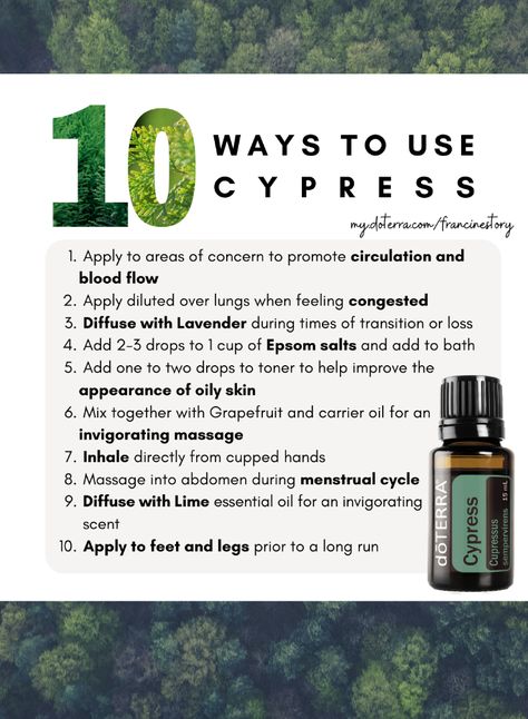 Doterra Cypress Diffuser Blends, Cypress Diffuser Blends, Cypress Essential Oil Uses, Doterra Cypress, Cypress Oil, Pine Essential Oil, Cypress Essential Oil, Essential Oil Combinations, Doterra Essential Oils Recipes