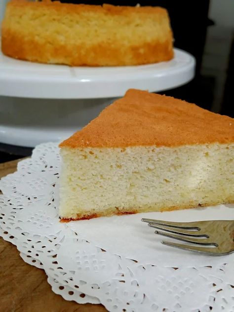 Recipes Using Rice Flour, Gluten Free Sponge Cake, Rice Cooker Cake, Recipes Using Rice, Sponge Cake Recipe, Gluten Free Cake Recipe, Bean Cakes, Shortcake Recipe, Sponge Cake Recipes