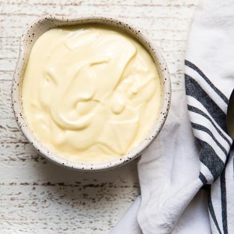 Easy Mayonnaise Recipe, Gluten Free Ideas, Creamy Balsamic Vinaigrette, Homemade Mayo Recipe, Lemon Curd Cheesecake, Homemade Mayonnaise Recipe, Homemade Truffles, Cake Lemon, Homemade Mayo