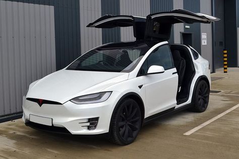 A Tesla car. Model X 75D. Enhanced Autopilot. 5 Seat Interior. Pearl White. Premium White Interior look.
#Car #Tesla #casualcar #Tesla2018 Tesla X Model, Tesla Model X Black, Red Stormtrooper, Model X Tesla, White Tesla, Tesla Suv, Tesla Car Models, Tesla X, Tesla Roadster