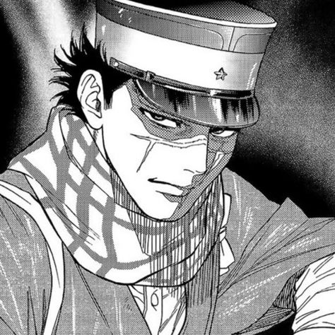 Saichi Sugimoto Icon, Sugimoto Saichi Fanart, Sugimoto Saichi Manga, Immortal Sugimoto, Golden Kamuy Sugimoto, Saichi Sugimoto, Golden Kamui, One Piece Tattoos, Golden Kamuy