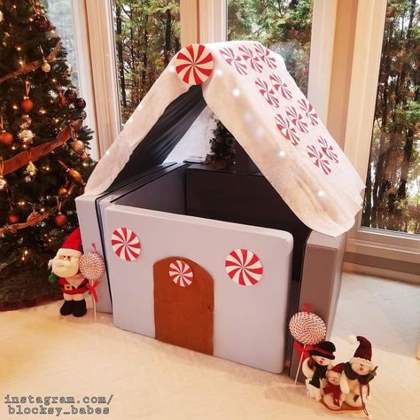 Nugget Couch Ideas Christmas, Christmas Nugget Builds, 1 Nugget Couch Ideas, Kids Couch, Toy Chest, Christmas Home, Learning Activities, Holiday Fun, Holiday Decor