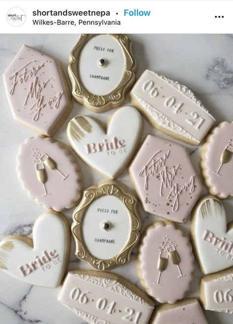 Bachelor Cookies, Hen Party Cookies Decorated, Petals And Prosecco Cookies, Team Bride Cookies, Hen Do Cookies, Hen Party Cookies, Pink Bridal Shower Cookies, Hens Party Cookies, Hens Cookies