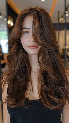 23 Elegant Long Layered Haircuts to Enhance Straight Hair Haircuts Straight Long Hair, Cornrows Ideas, Sunkissed Hair, Hair Mistakes, Long Haircuts, Ootd Instagram, Long Layered Haircuts, Stylish Haircuts, Diy Pins