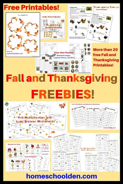 Free Fall Printables Elementary, Free Thanksgiving Worksheets, Thanksgiving Elementary Activities, Thanksgiving Multiplication, Thanksgiving Language Arts, Thanksgiving Math Games, Homeschool Thanksgiving, Science Lesson Plans Elementary, Thanksgiving Addition