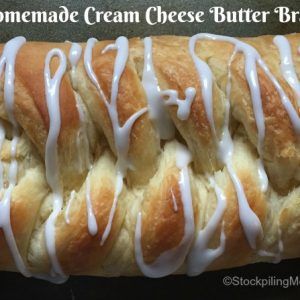 Homemade Cream Cheese Butter Braid Cream Cheese Butter Braid Recipe, Butter Braid Recipe, Cream Cheese Butter Braid, Butter Braid, Crescent Braid, Butter Braids, Cream Cheese Butter, Cold Winter Morning, Homemade Cream Cheese