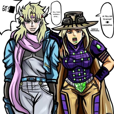 Gyro Zeppeli Genderbend, Fem Gyro Zeppeli, Female Gyro Zeppeli, Jojo's Bizarre Adventure Genderbend, Genderbent Jjba, Genderbend Anime, Gyro Zeppeli, Rule 63, Jojo Bizzare Adventure