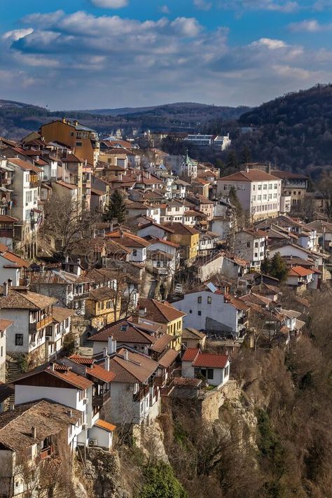 Veliko Tarnovo, The Setting Sun, Setting Sun, Office Wall, Historic Buildings, Stock Images, Sun, Building, Wall