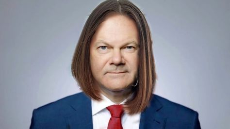 Olaf Scholz with long hair. Olaf, Long Hair, Long Hair Styles, Hair, Pins, Quick Saves