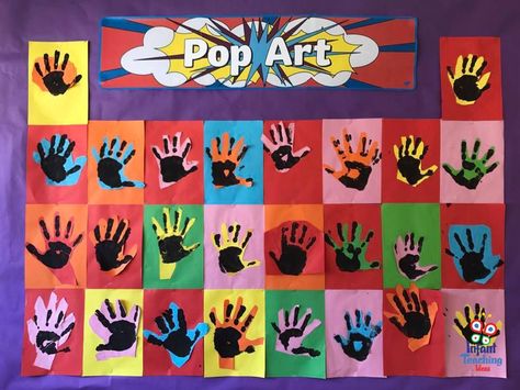 Pop Art Senior Infants Art, Senior Infants, Andy Warhol Inspired, Teaching Babies, Classroom Environment, Group Activities, Easter Chicks, Art Lesson, A Classroom