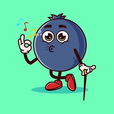 Cute Blueberry fruit character okay gesture and whistle. Fruit character icon concept isolated. flat cartoon style Premium Vector Blueberry Festival, Cute Blueberry, Fruit Character, Character Icon, Fruit Cartoon, Blueberry Fruit, Summer Theme, Food Inspo, Cartoon Images