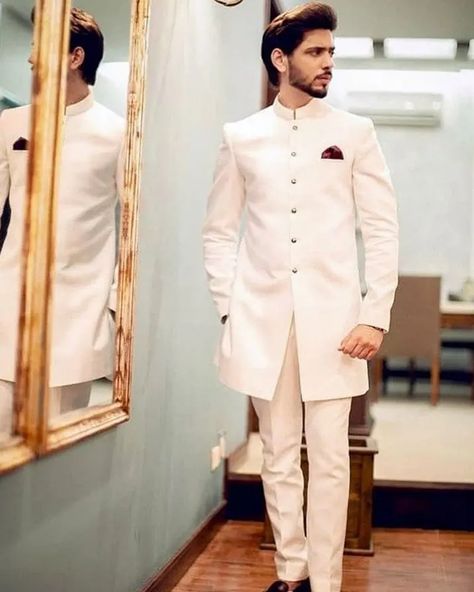 30+ Designer labels for the show-stopping ‘brother of the bride/groom' - WeddingSutra Jodhpuri Coat Pant, White Jodhpuri, Groom Dress Men, Wedding Dresses Men Indian, Elegant Wear, Gents Kurta, Men Beard, Sherwani For Men, Dress Men