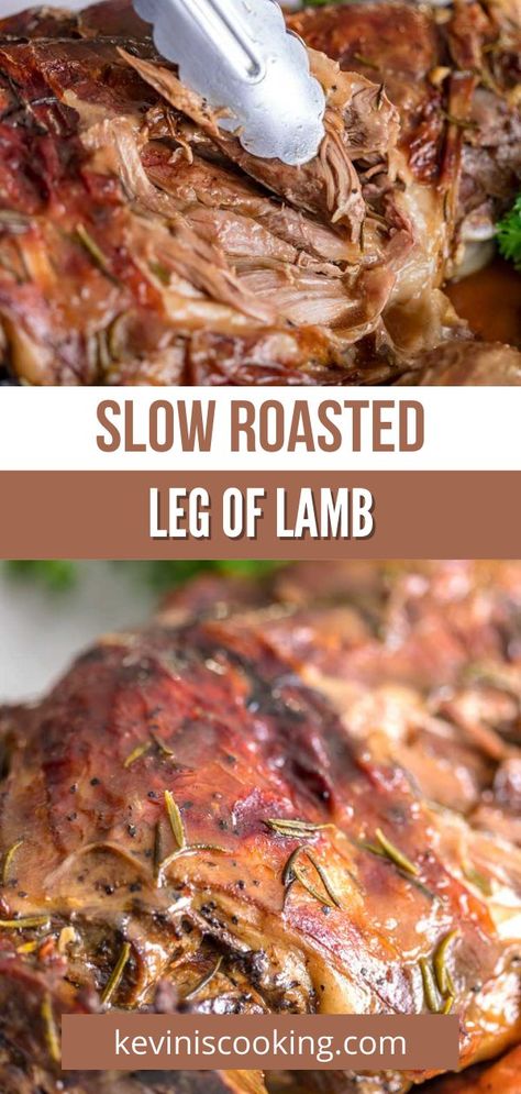 Boneless Lamb Leg Roast, Boneless Lamb Leg Recipe, Slow Cooked Lamb Leg, Slow Cooker Lamb Roast, Lamb Leg Roast Recipes, Slow Roasted Leg Of Lamb, Lamb Recipes Oven, Braised Leg Of Lamb, Meat Marinades