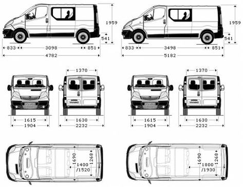 Vauxhall-Opel Vivaro Double Cab                                                                               More Vauxhall Vivaro Camper Conversion, Vauxhall Vivaro Camper, Vivaro Camper, Kangoo Camper, Diy Campervan, Van Life Diy, Day Van, Camper Van Conversion Diy, Camper Van Conversion